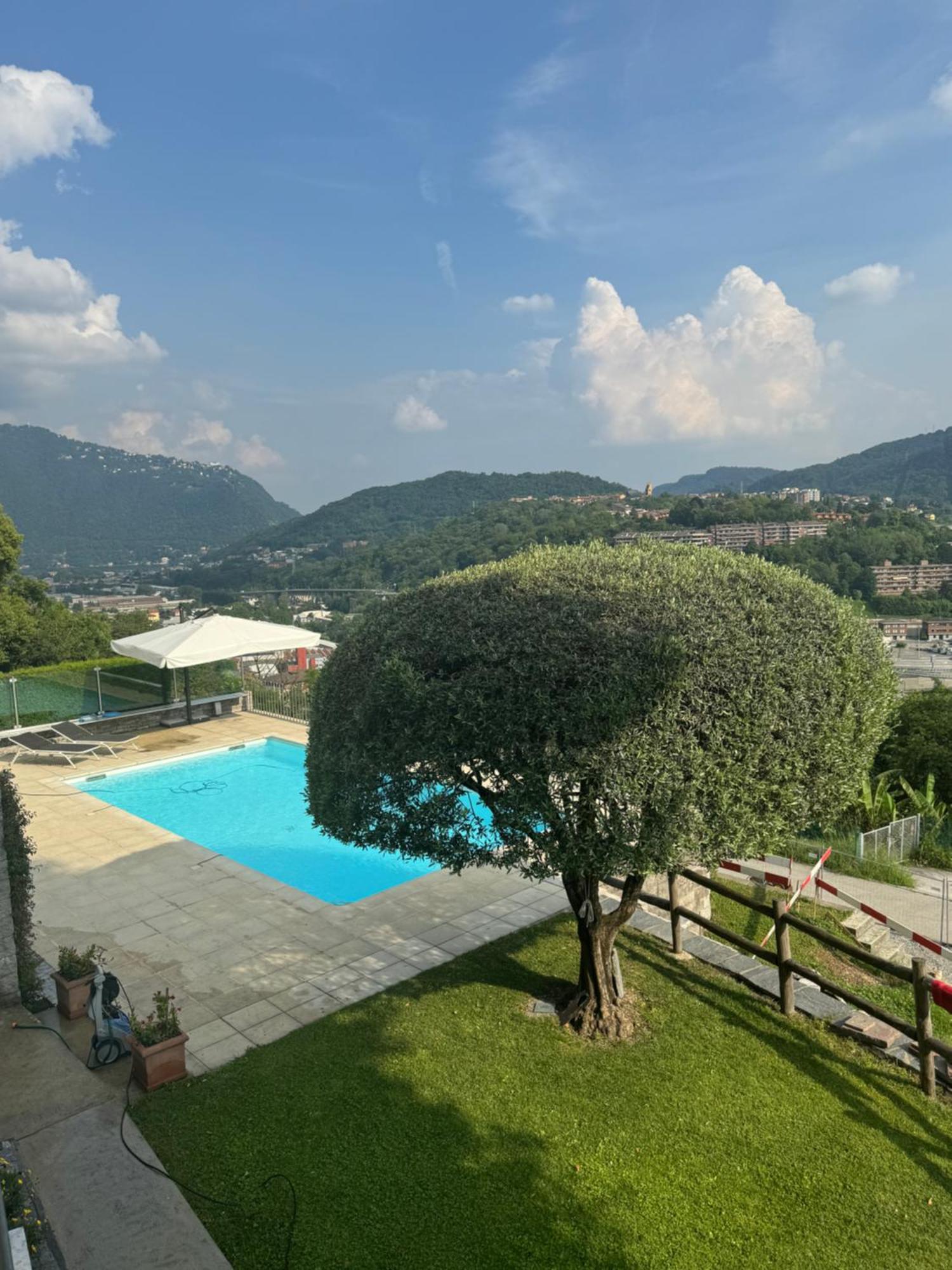 Veralto - Modern Suite With Como Lake View Vacallo Екстериор снимка