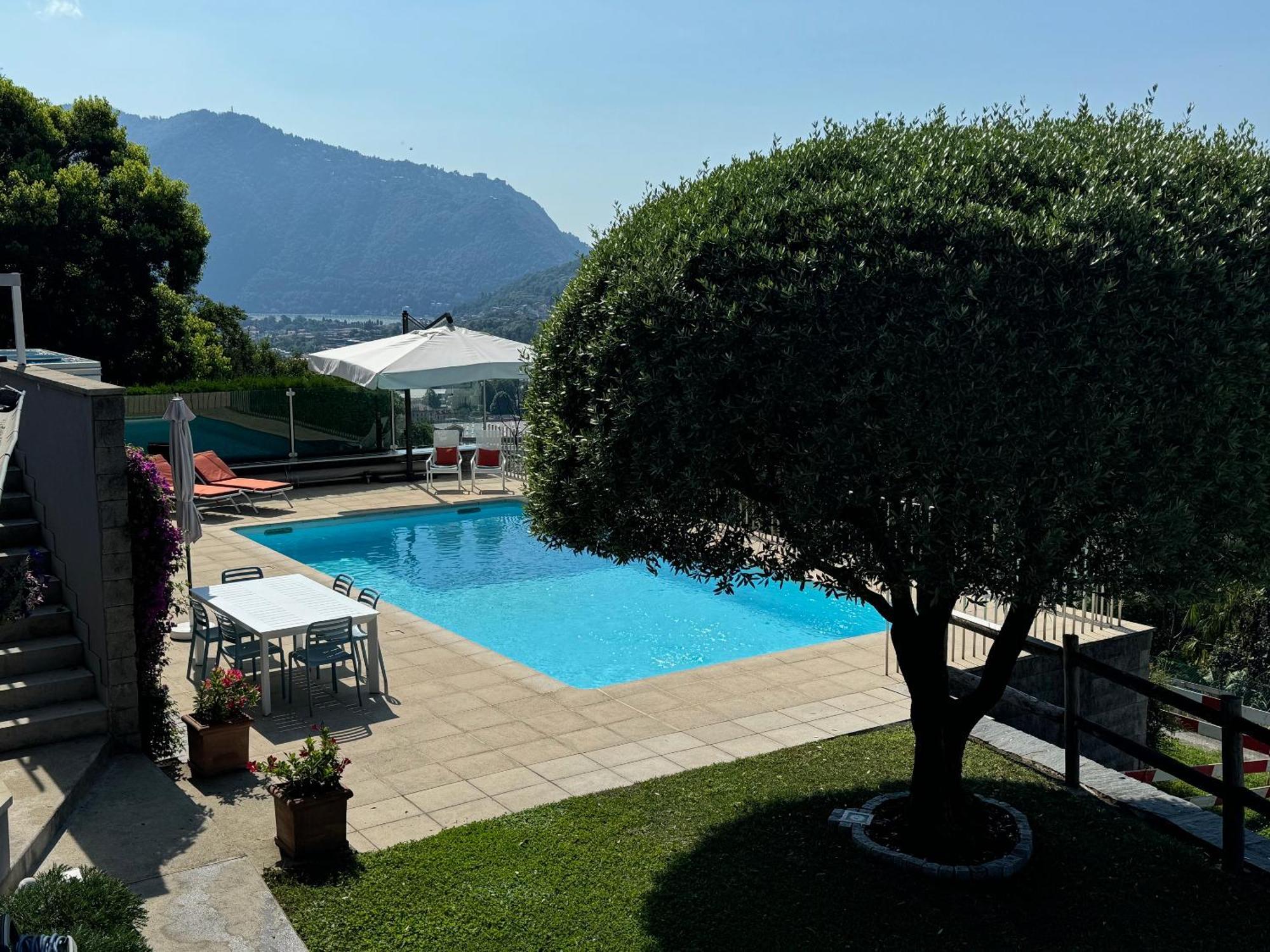 Veralto - Modern Suite With Como Lake View Vacallo Екстериор снимка