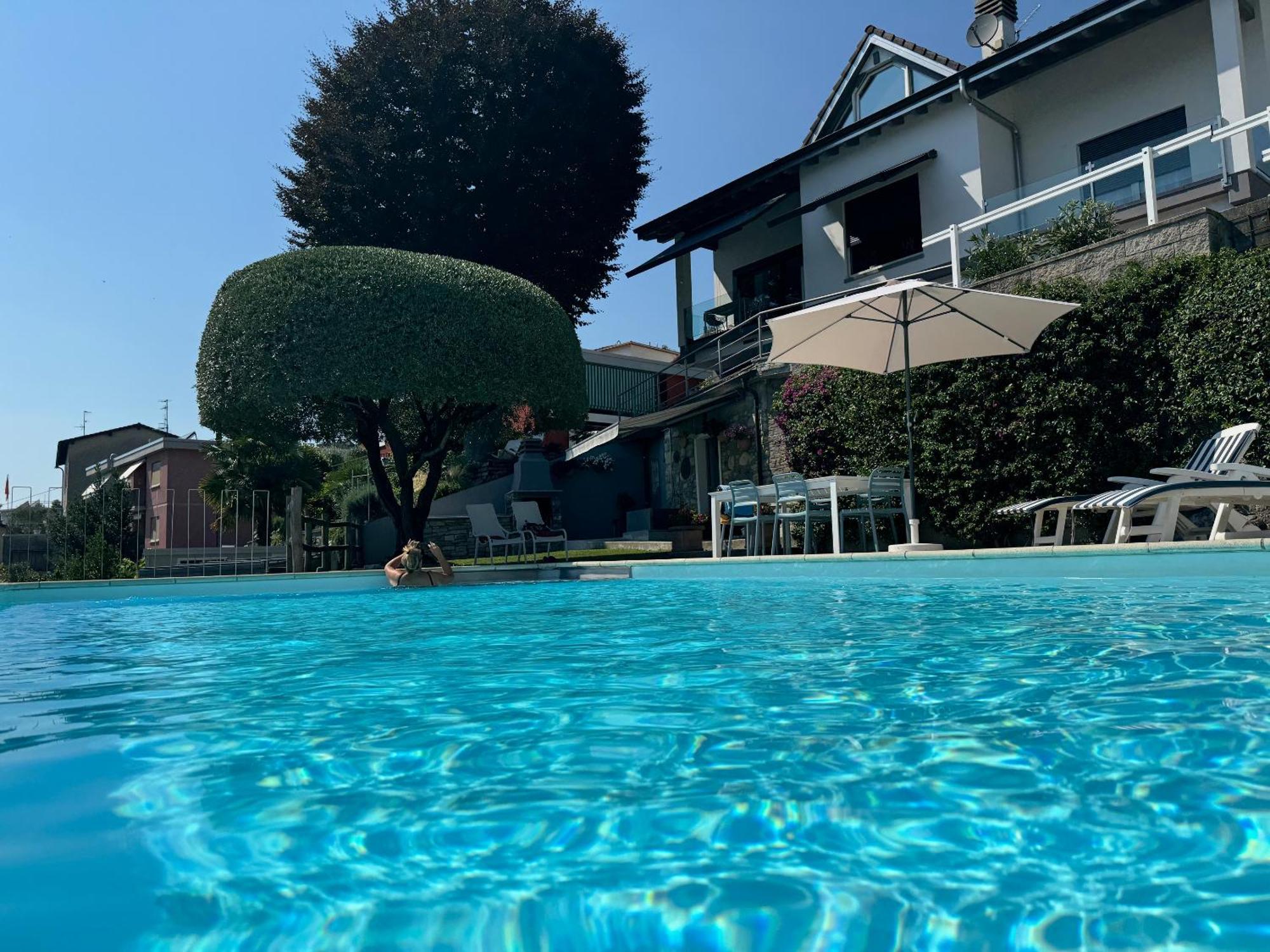 Veralto - Modern Suite With Como Lake View Vacallo Екстериор снимка