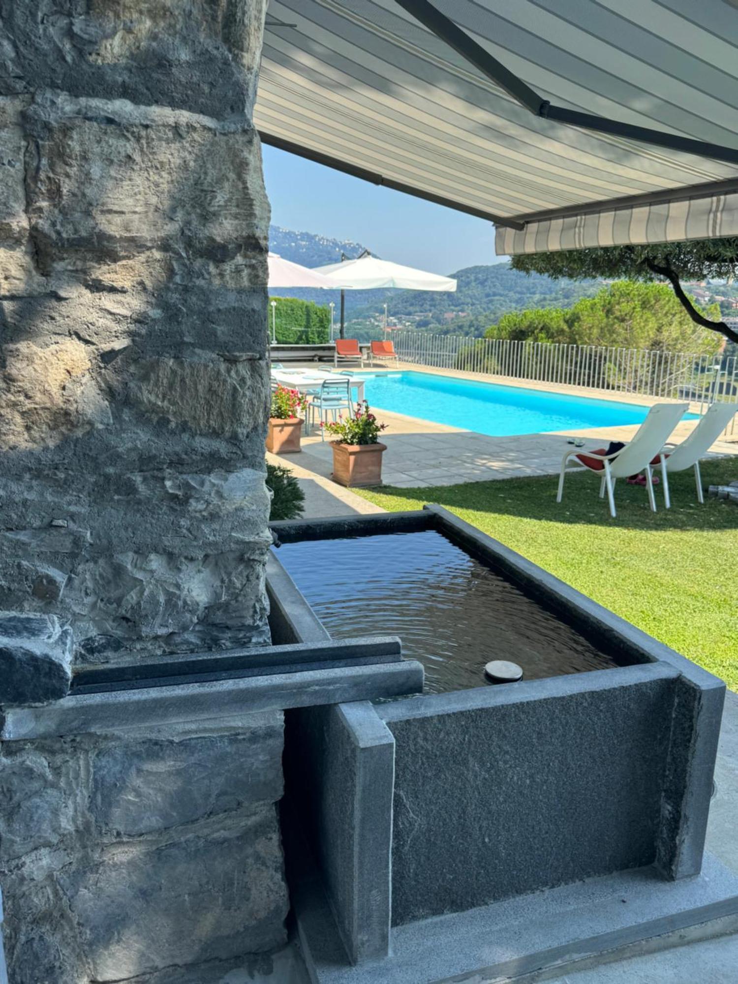 Veralto - Modern Suite With Como Lake View Vacallo Екстериор снимка