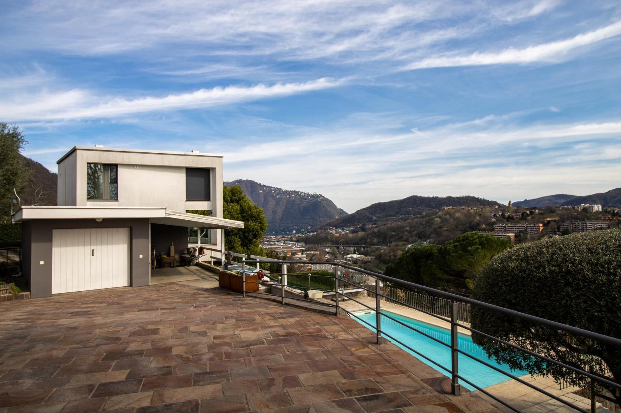 Veralto - Modern Suite With Como Lake View Vacallo Екстериор снимка